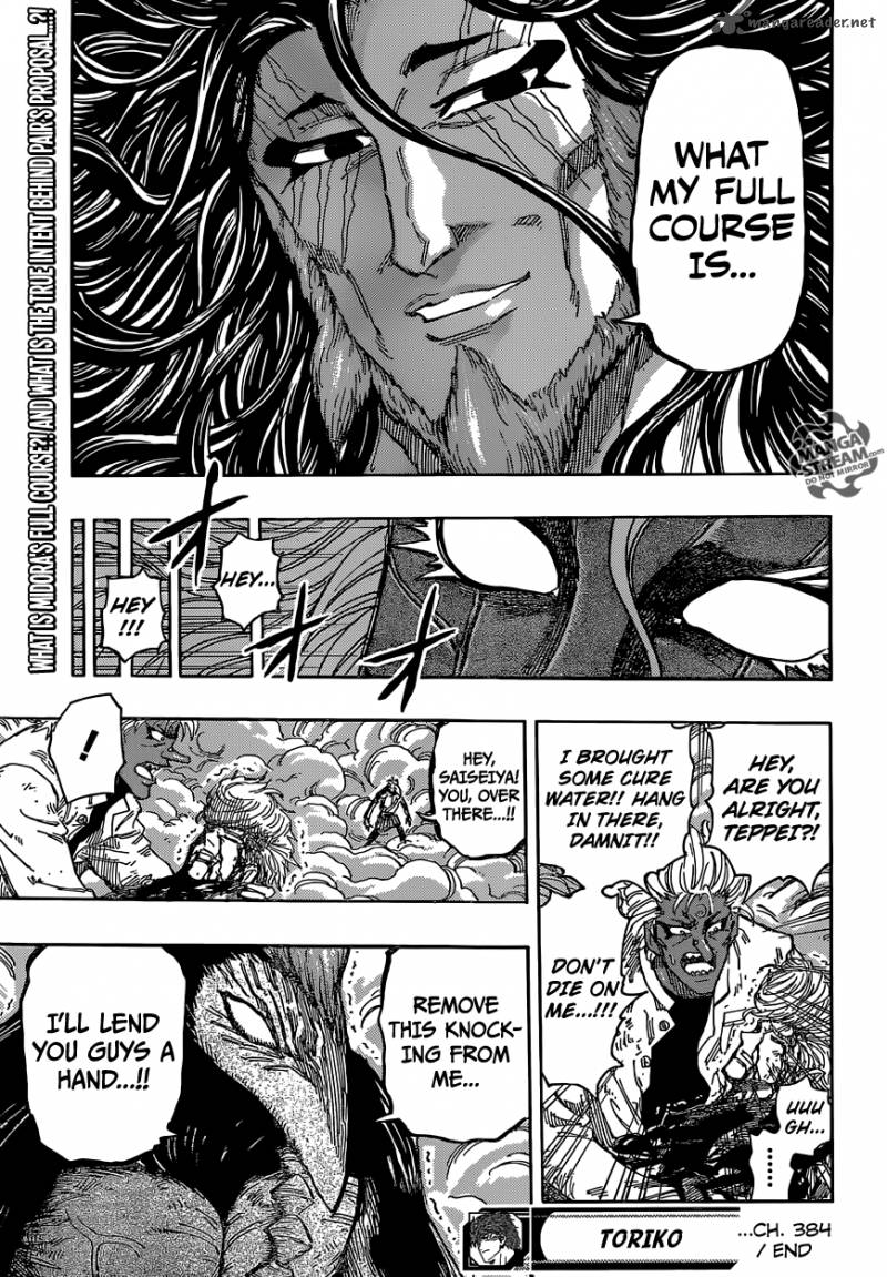 Toriko Chapter 384 Page 18