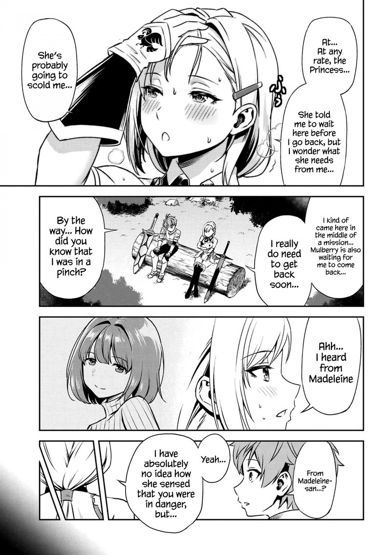 Toshiue Elite Onna Kishi Ga Boku No Mae De Dake KawaII Chapter 14b Page 9