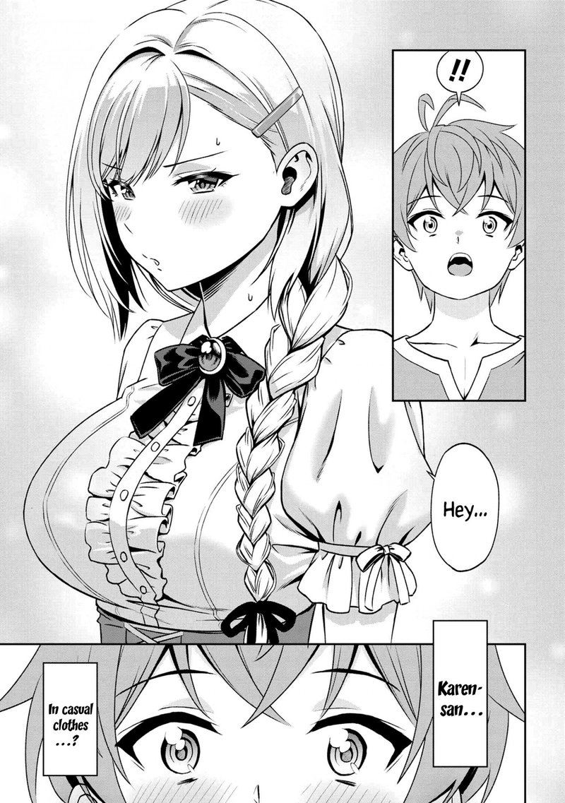 Toshiue Elite Onna Kishi Ga Boku No Mae De Dake KawaII Chapter 15b Page 18