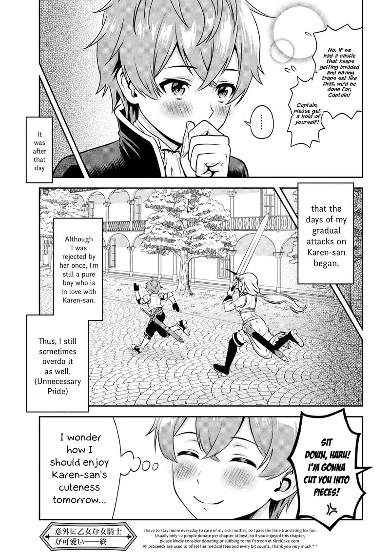 Toshiue Elite Onna Kishi Ga Boku No Mae De Dake KawaII Chapter 1a Page 17