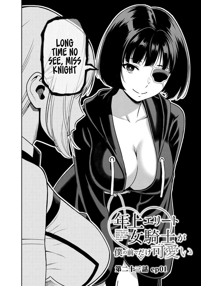 Toshiue Elite Onna Kishi Ga Boku No Mae De Dake KawaII Chapter 23a Page 2