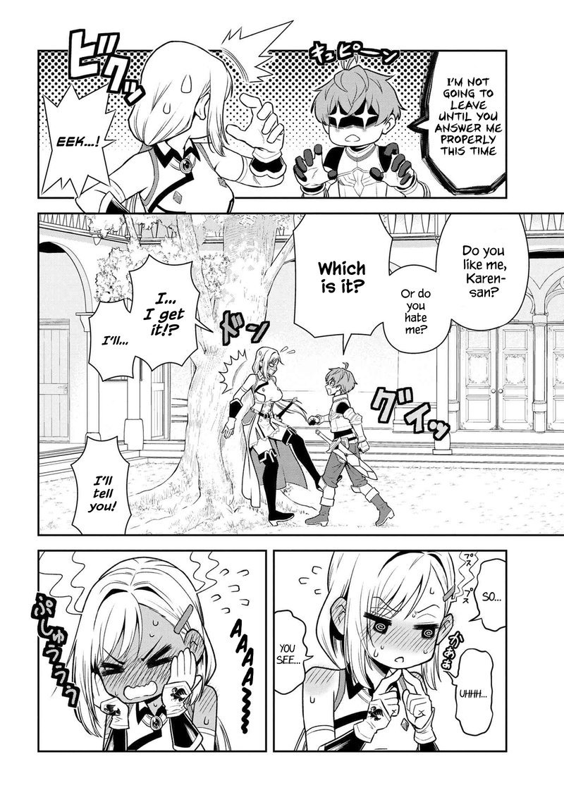 Toshiue Elite Onna Kishi Ga Boku No Mae De Dake KawaII Chapter 25b Page 12