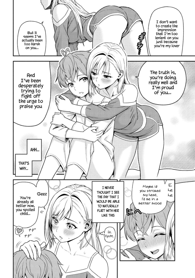 Toshiue Elite Onna Kishi Ga Boku No Mae De Dake KawaII Chapter 27a Page 8