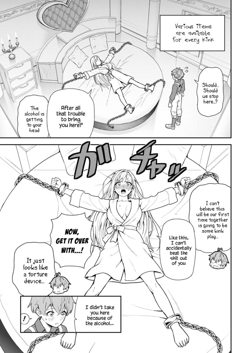 Toshiue Elite Onna Kishi Ga Boku No Mae De Dake KawaII Chapter 29b Page 10