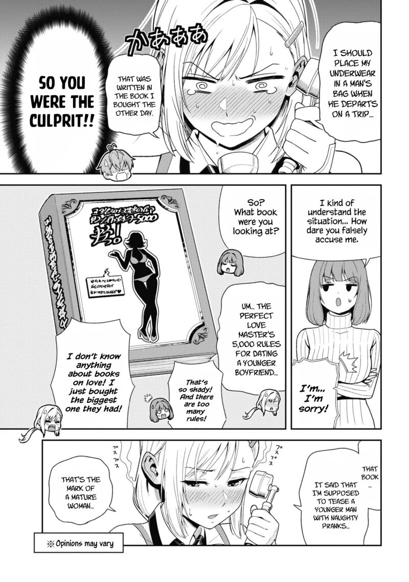 Toshiue Elite Onna Kishi Ga Boku No Mae De Dake KawaII Chapter 31b Page 13