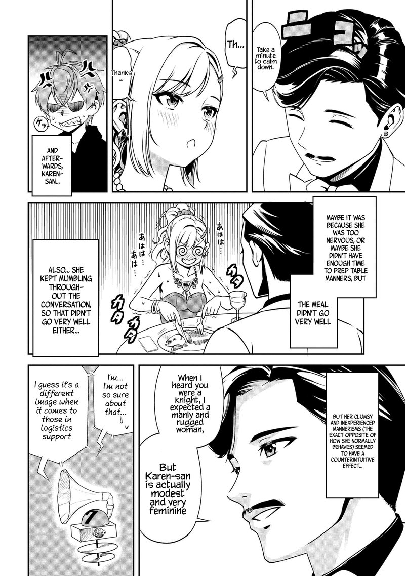 Toshiue Elite Onna Kishi Ga Boku No Mae De Dake KawaII Chapter 7b Page 11