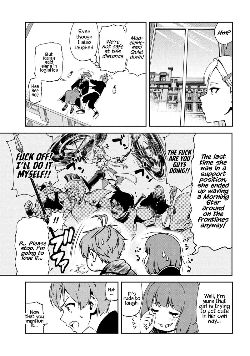 Toshiue Elite Onna Kishi Ga Boku No Mae De Dake KawaII Chapter 7b Page 8