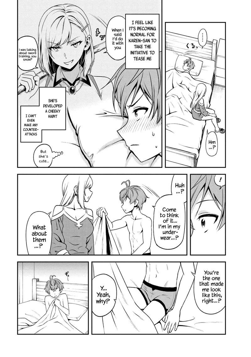 Toshiue Elite Onna Kishi Ga Boku No Mae De Dake KawaII Chapter 8b Page 7