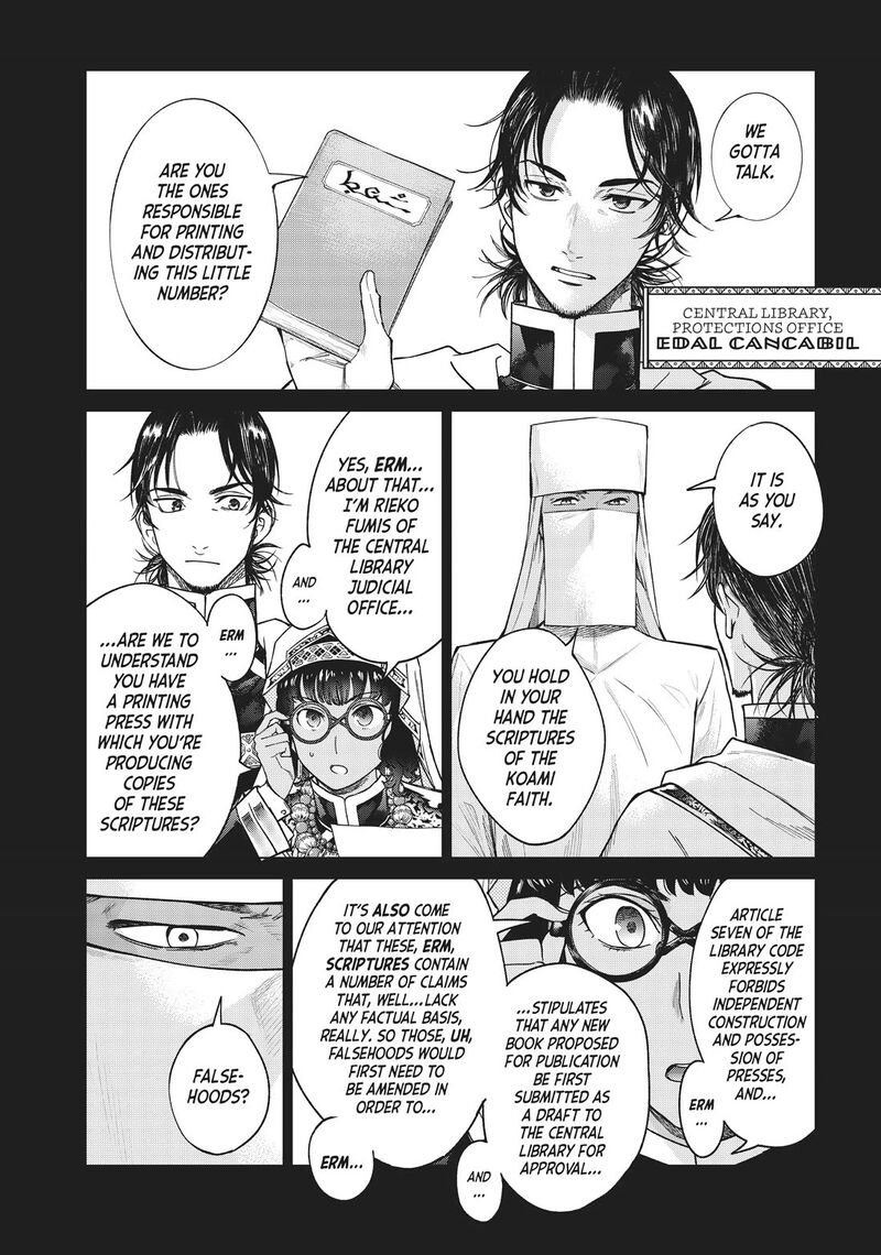 Toshokan No Dai Majutsushi Chapter 30 Page 7