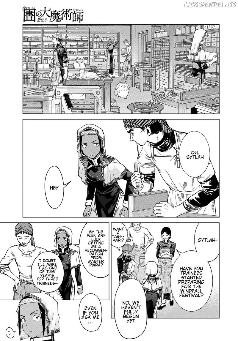 Toshokan No Dai Majutsushi Chapter 42 Page 12