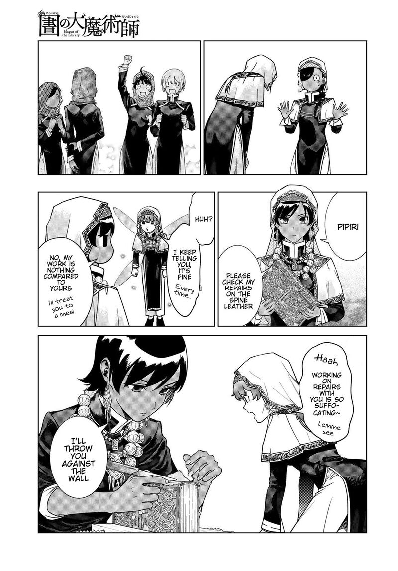 Toshokan No Dai Majutsushi Chapter 42 Page 22