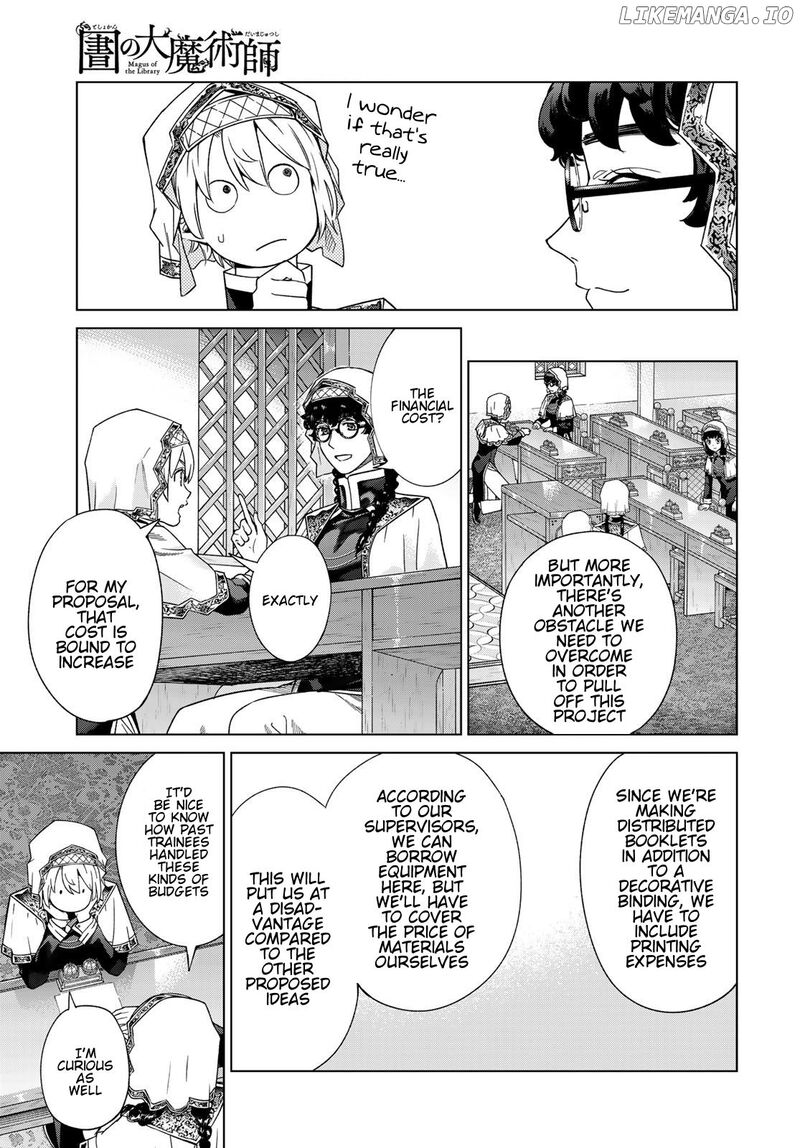 Toshokan No Dai Majutsushi Chapter 42 Page 32