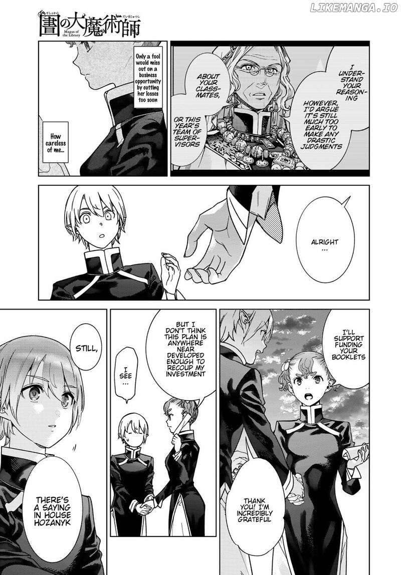 Toshokan No Dai Majutsushi Chapter 42 Page 50