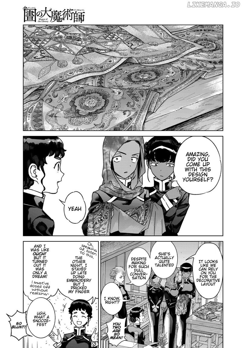 Toshokan No Dai Majutsushi Chapter 42 Page 56