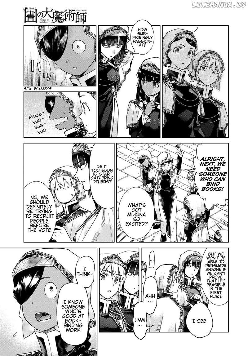 Toshokan No Dai Majutsushi Chapter 42 Page 8