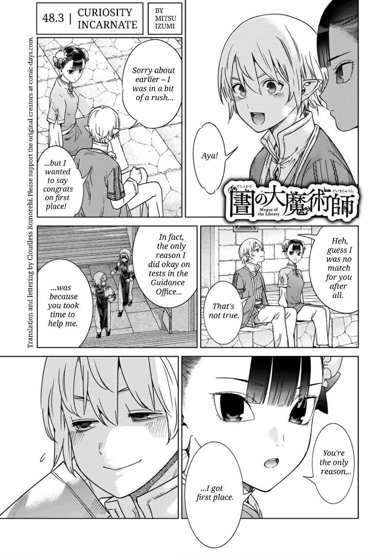 Toshokan No Dai Majutsushi Chapter 48c Page 1