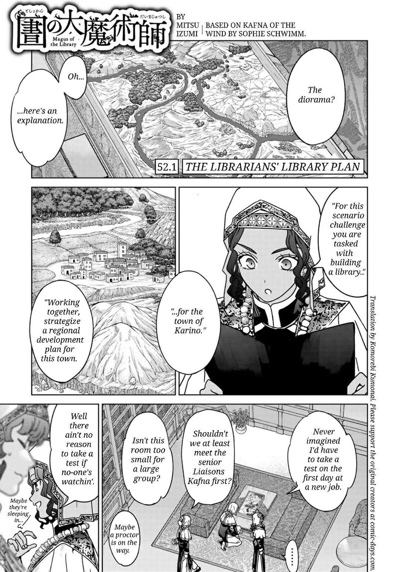 Toshokan No Dai Majutsushi Chapter 52a Page 1