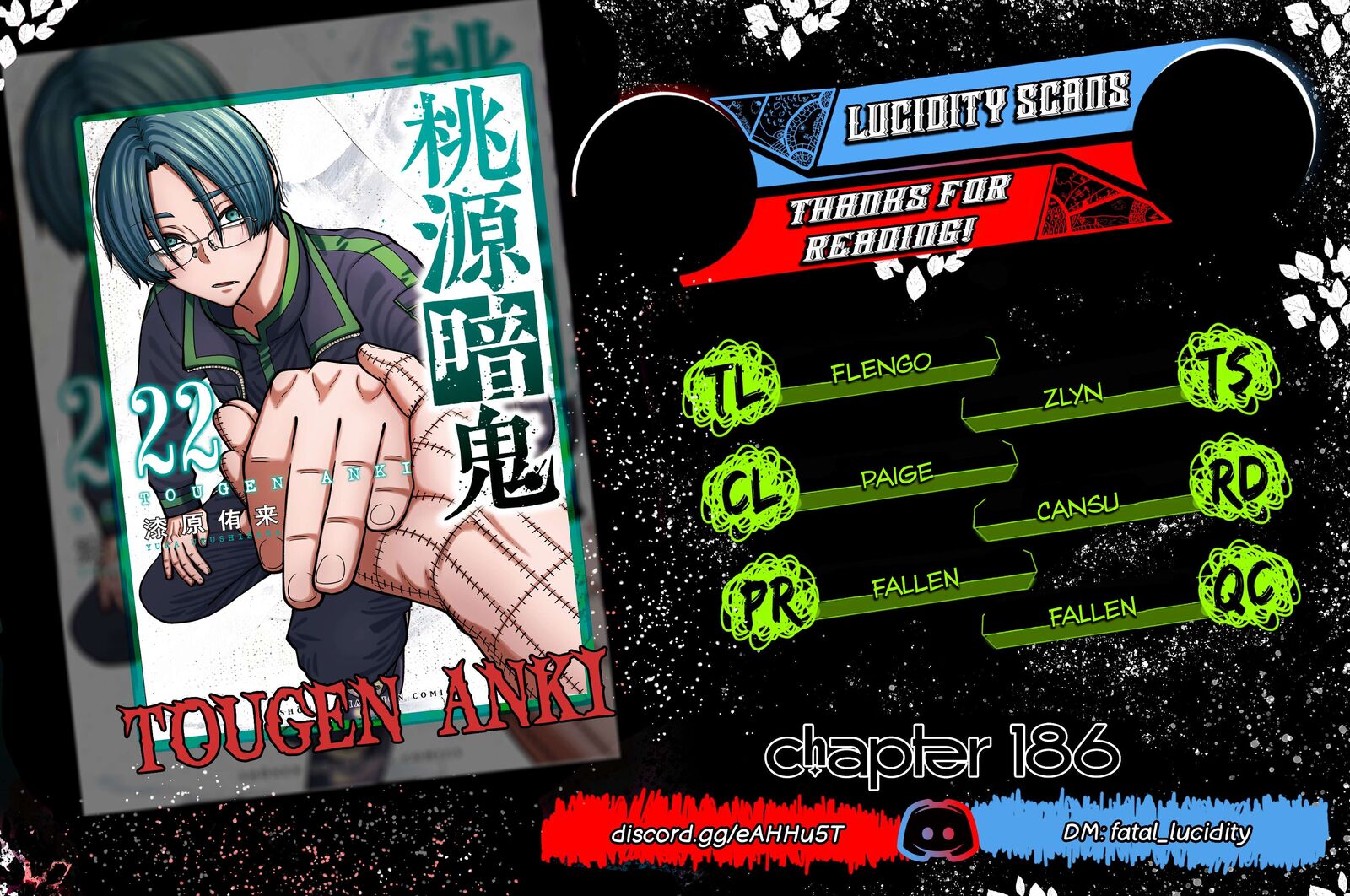 Tougen Anki Chapter 186 Page 1
