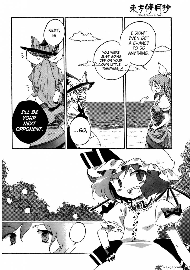 Touhou Bougetsushou Silent Sinner In Blue Chapter 15 Page 27