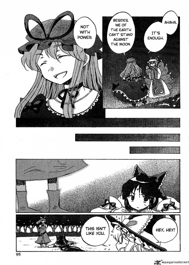 Touhou Bougetsushou Silent Sinner In Blue Chapter 17 Page 9