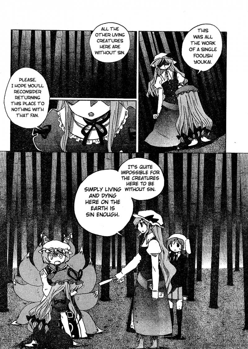 Touhou Bougetsushou Silent Sinner In Blue Chapter 18 Page 18
