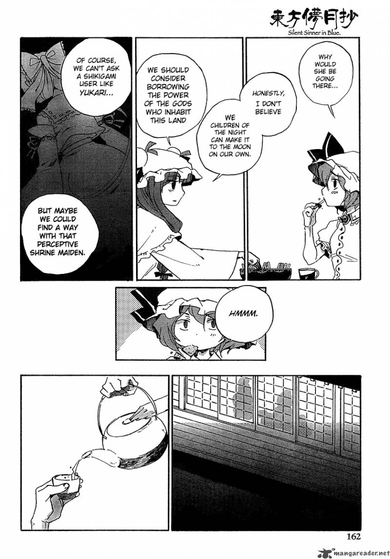 Touhou Bougetsushou Silent Sinner In Blue Chapter 4 Page 10