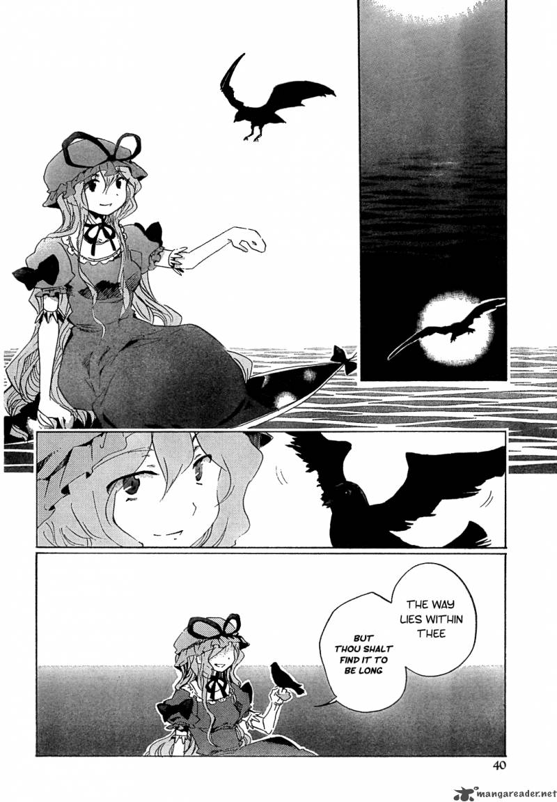 Touhou Bougetsushou Silent Sinner In Blue Chapter 6 Page 22