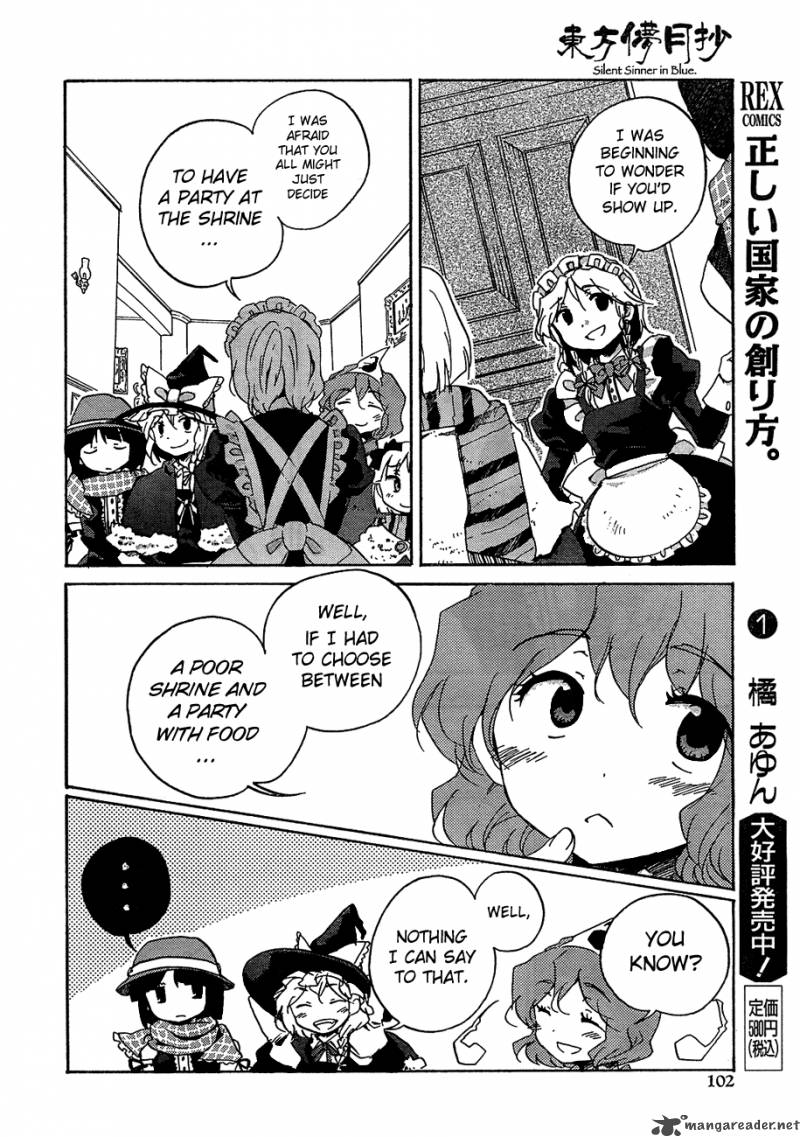 Touhou Bougetsushou Silent Sinner In Blue Chapter 9 Page 10