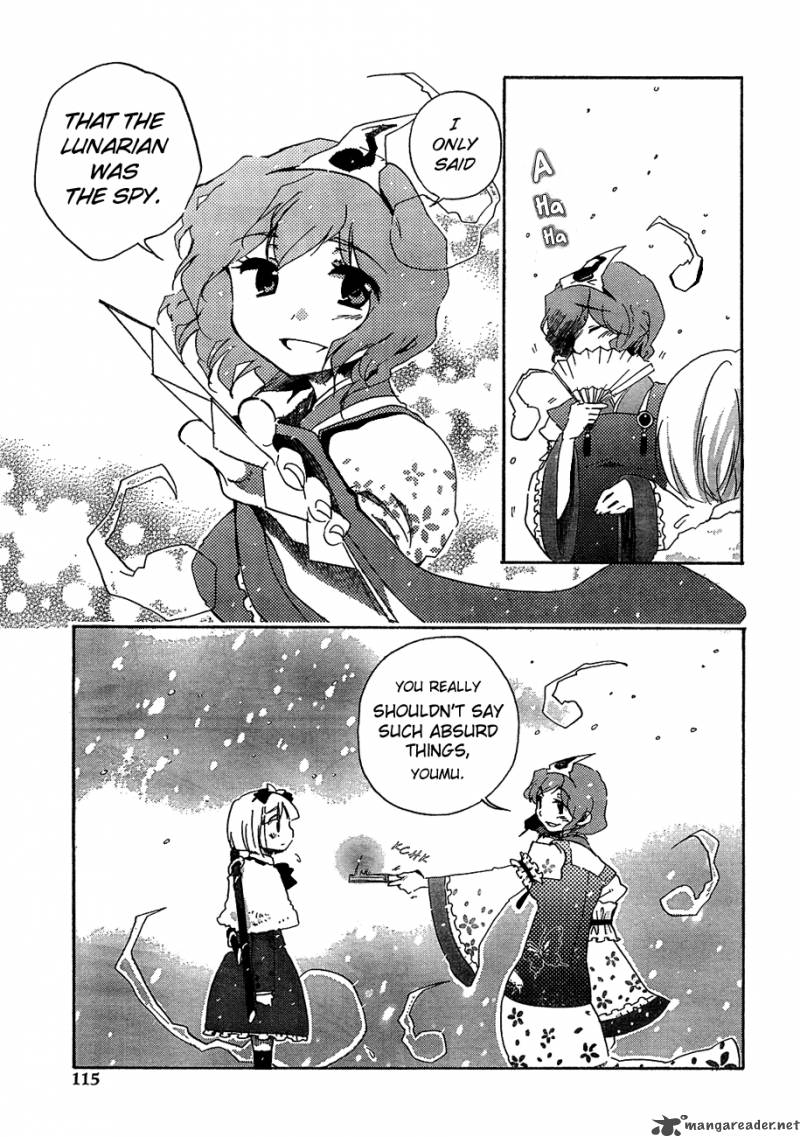 Touhou Bougetsushou Silent Sinner In Blue Chapter 9 Page 22