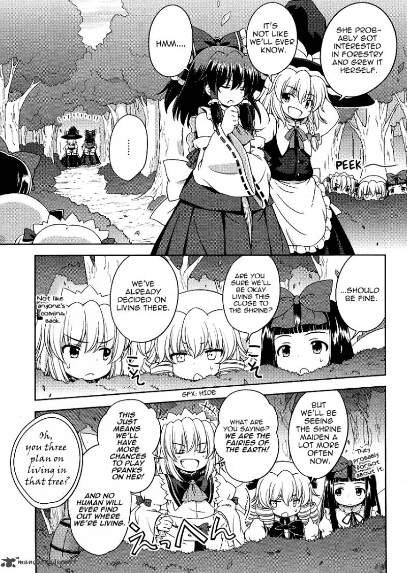 Touhou Sangetsusei Strange And Bright Nature Deity Chapter 23 Page 11