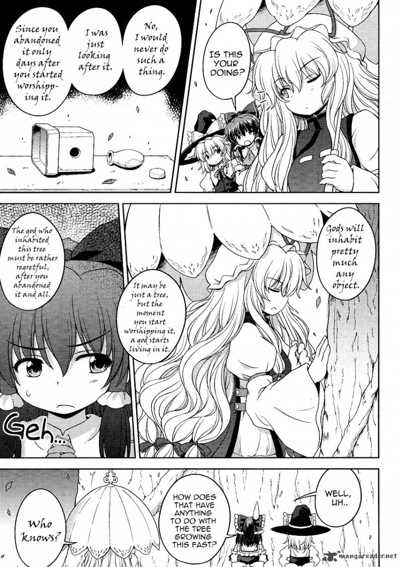 Touhou Sangetsusei Strange And Bright Nature Deity Chapter 23 Page 9