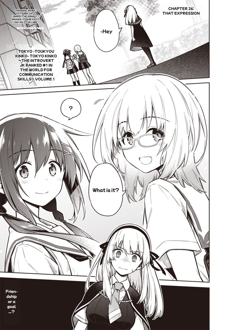 Toukyou Kinoko Sekai Ranking 1 I No Komyu Ryoku Saijaku Jk Chapter 26 Page 1