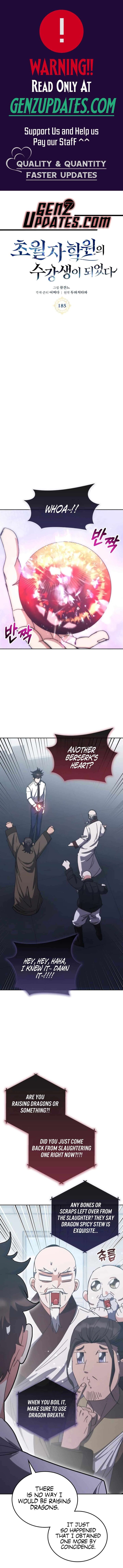 Transcension Academy Chapter 185 Page 1