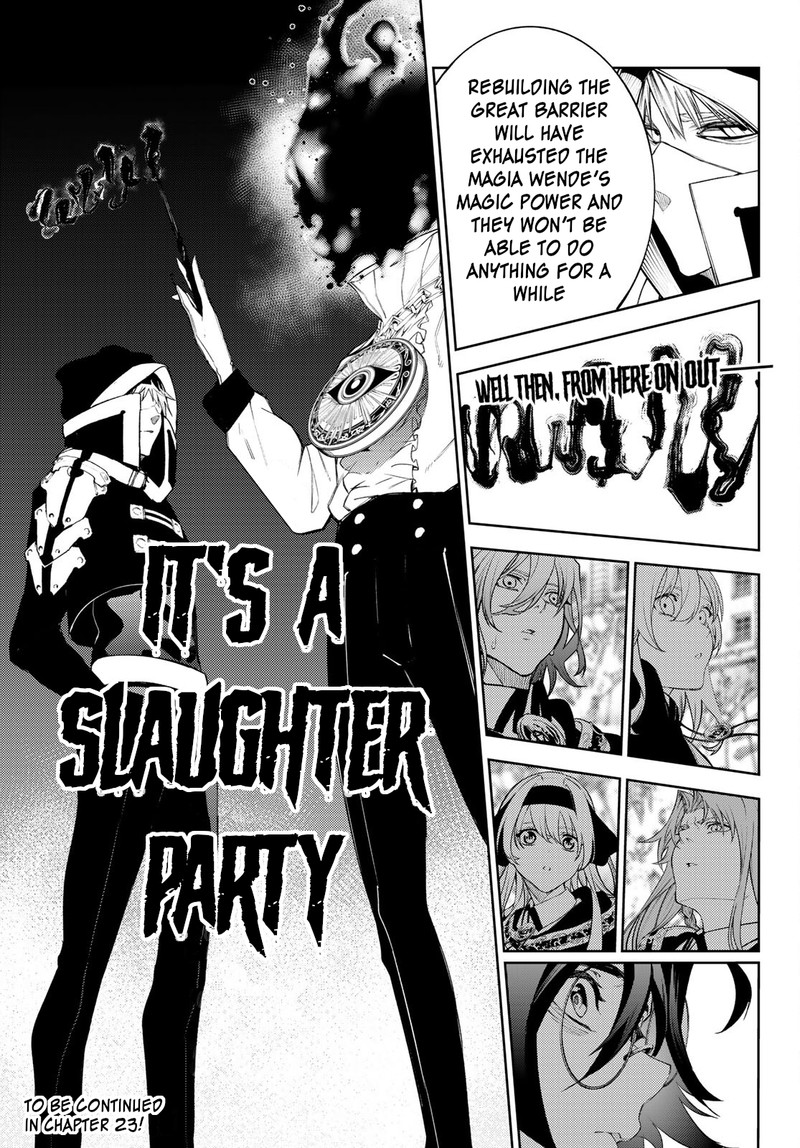 Tsue To Tsurugi No Wistoria Chapter 22 Page 42