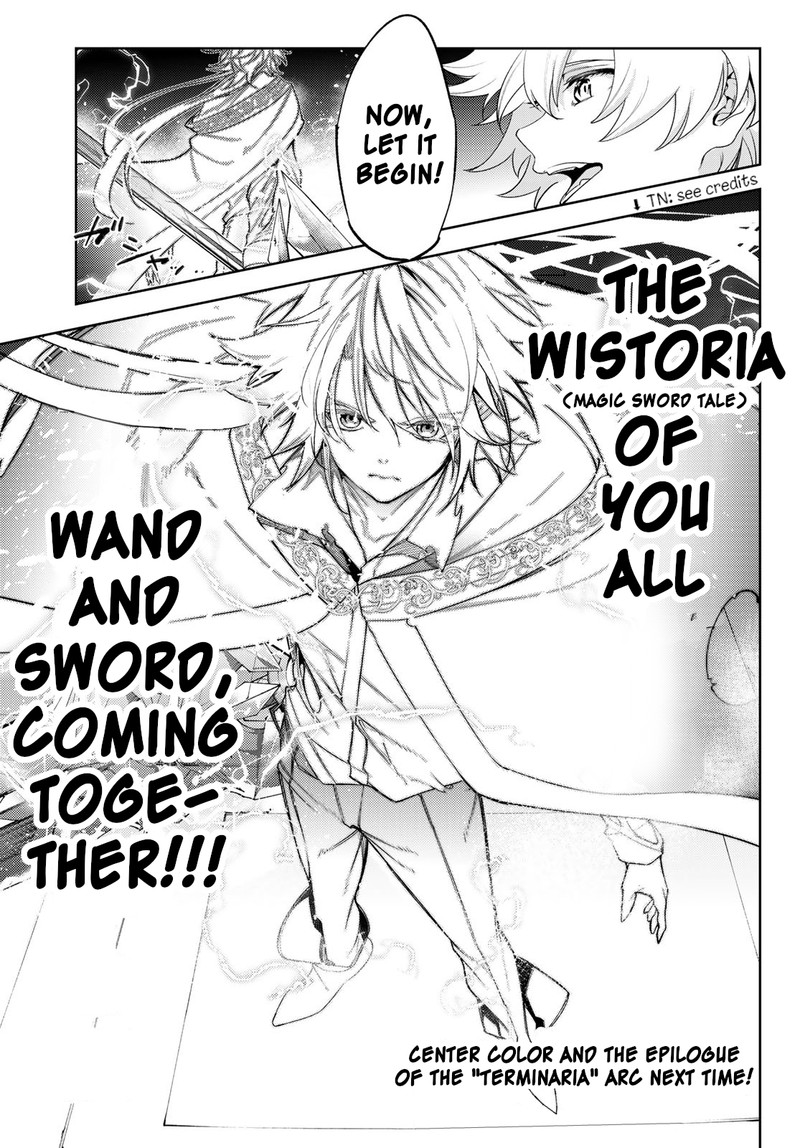 Tsue To Tsurugi No Wistoria Chapter 29 Page 41