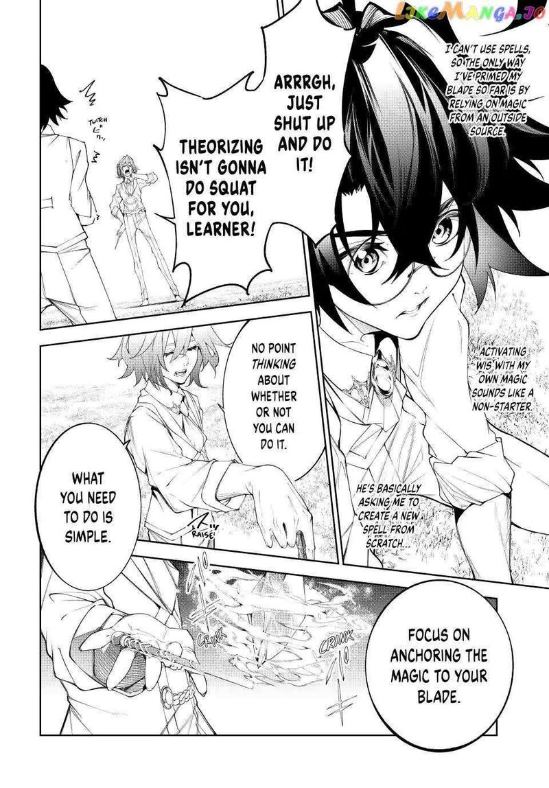 Tsue To Tsurugi No Wistoria Chapter 34 Page 13