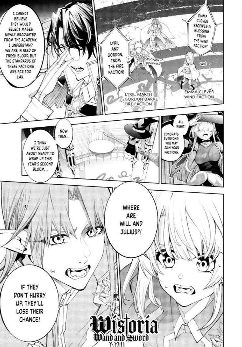 Tsue To Tsurugi No Wistoria Chapter 37 Page 1