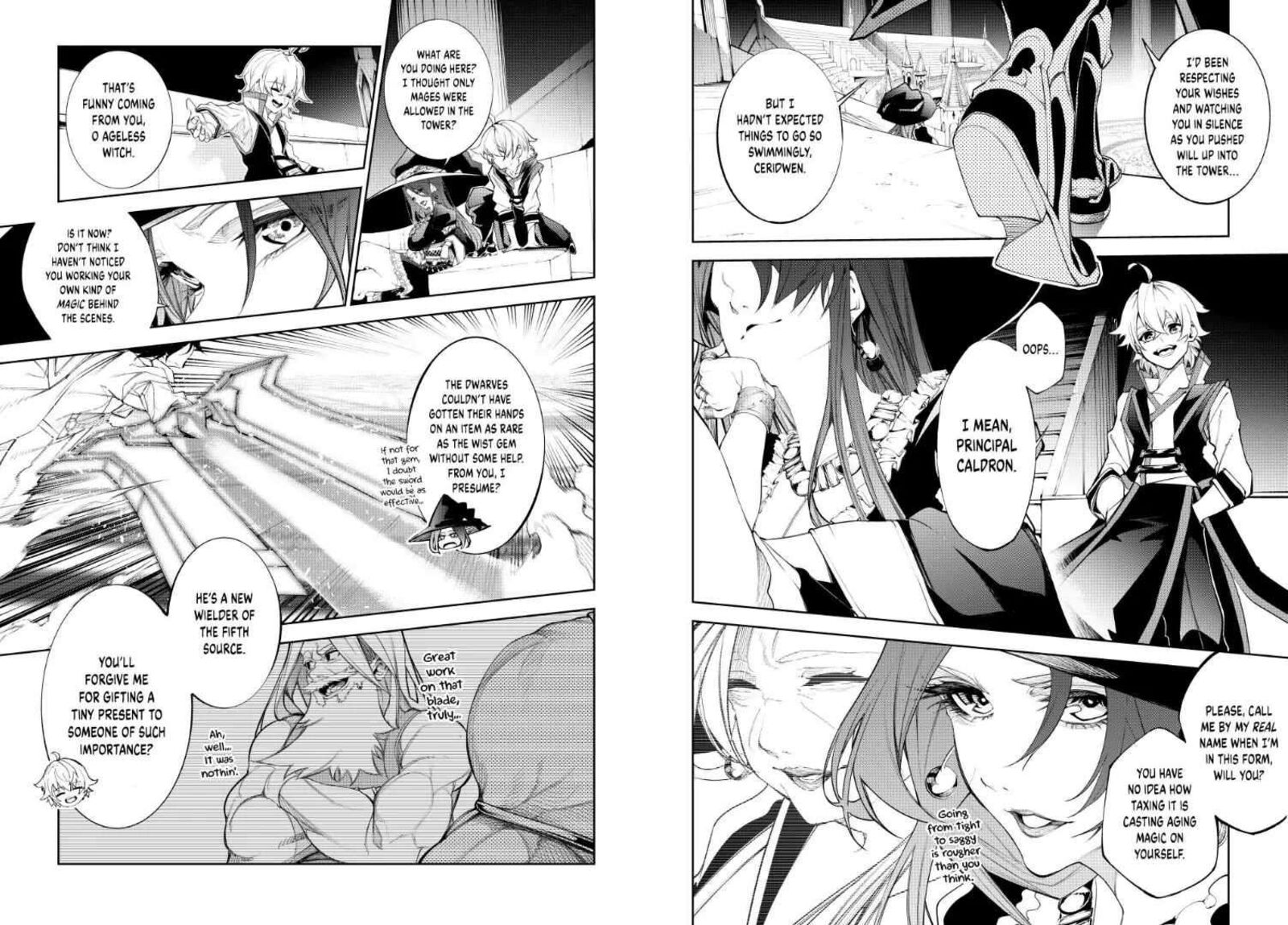 Tsue To Tsurugi No Wistoria Chapter 37 Page 11
