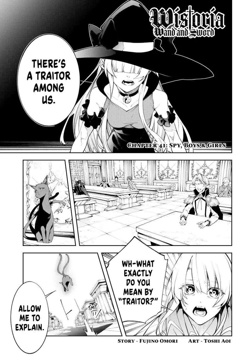 Tsue To Tsurugi No Wistoria Chapter 41 Page 1