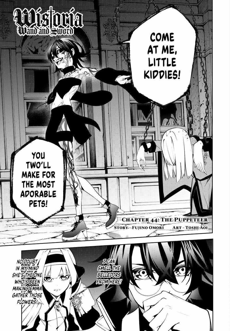 Tsue To Tsurugi No Wistoria Chapter 44 Page 3