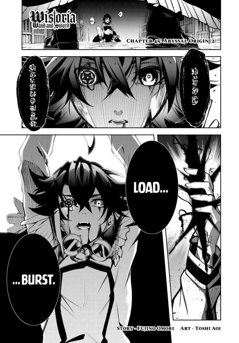 Tsue To Tsurugi No Wistoria Chapter 45b Page 1