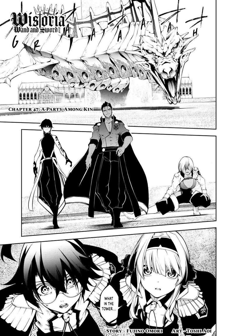 Tsue To Tsurugi No Wistoria Chapter 47 Page 1