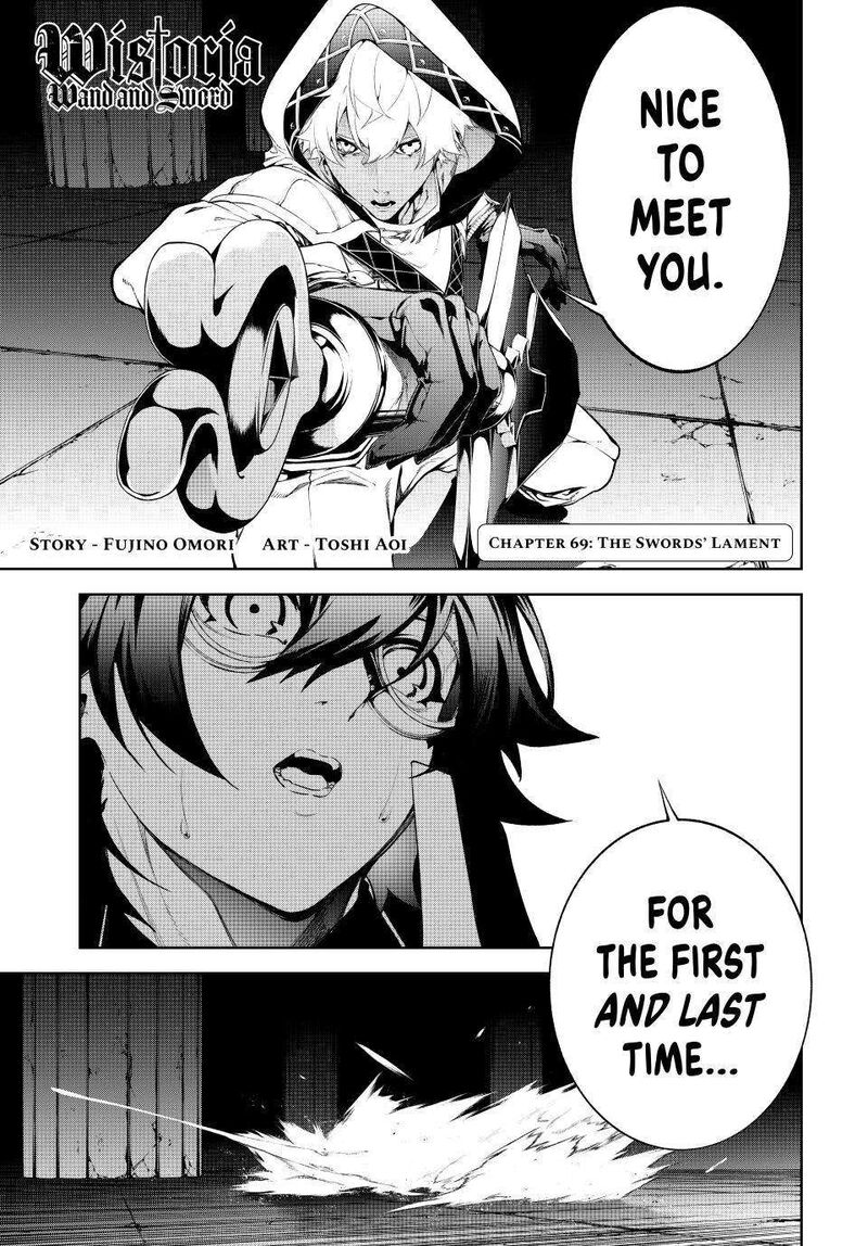 Tsue To Tsurugi No Wistoria Chapter 69 Page 1