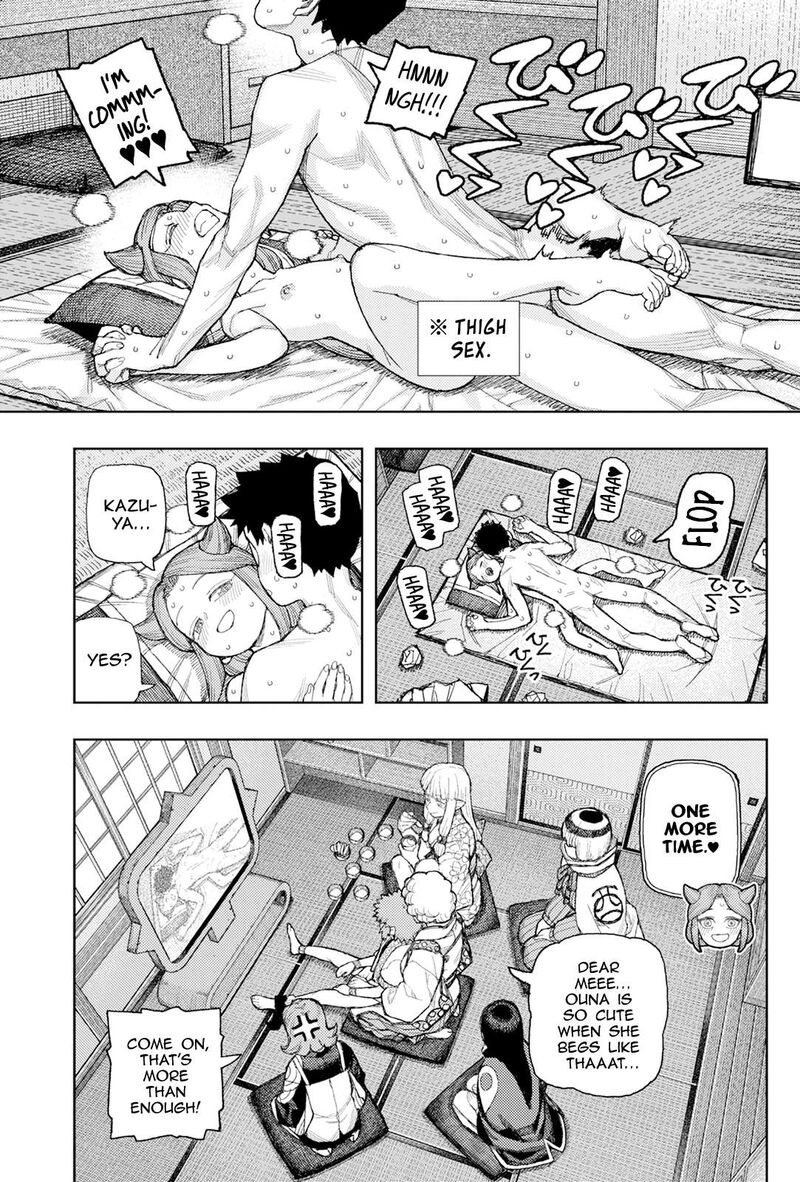 Tsugumomo Chapter 182b Page 14