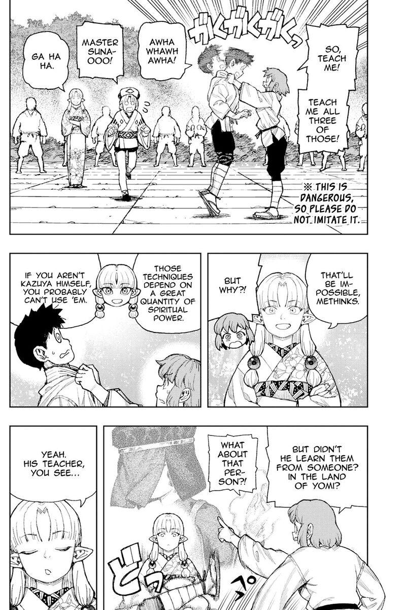 Tsugumomo Chapter 188b Page 9