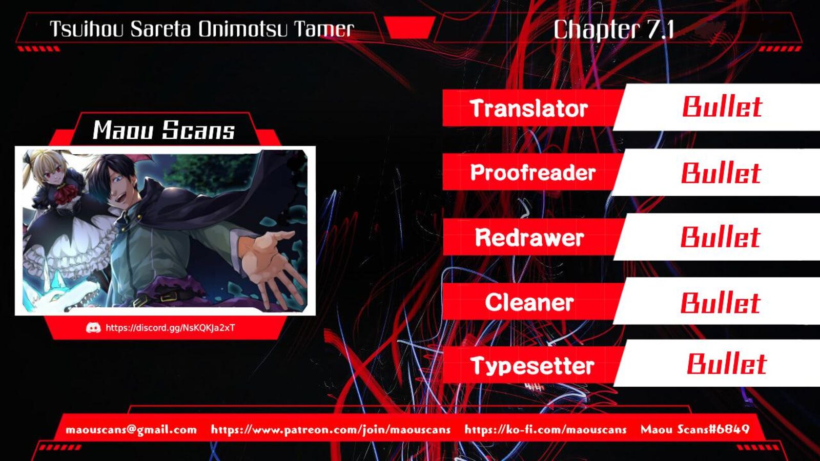 Tsuihou Sareta Onimotsu Tamer Sekai YuIItsu No Necromancer Ni Kakusei Suru Chapter 7a Page 1