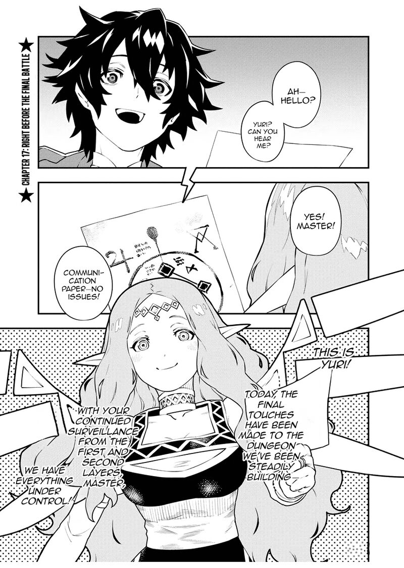 Tsuihou Sareta Renkinjutsushi San Saikyou No Dungeon Wo Tsukurimasen Ka Chapter 17 Page 1