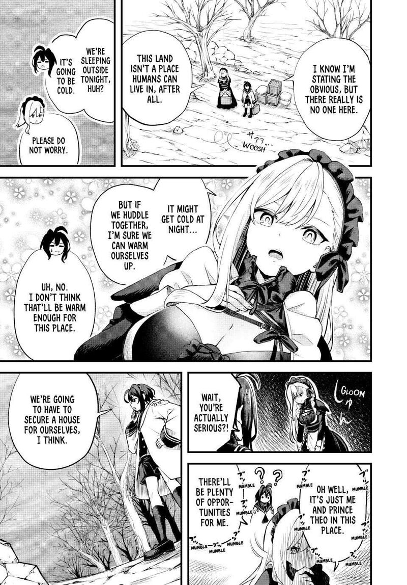 Tsuihou Sareta Tensei Ouji Auto Craft Skill De Ryouchi O Bakusoku De Kaitakushi Saikyou No Mura O Tsukutte Shimau Saikyou Crafting Skill De Hajimeru Rakuraku Ryouchi Kaitaku Slow Life Chapter 1b Page 1