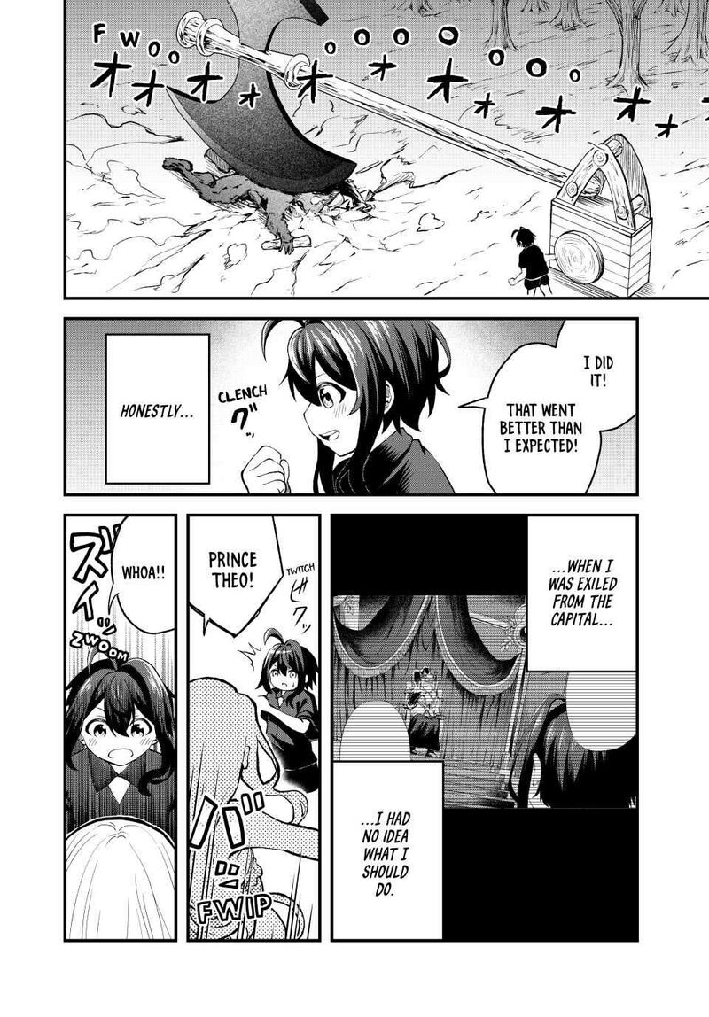 Tsuihou Sareta Tensei Ouji Auto Craft Skill De Ryouchi O Bakusoku De Kaitakushi Saikyou No Mura O Tsukutte Shimau Saikyou Crafting Skill De Hajimeru Rakuraku Ryouchi Kaitaku Slow Life Chapter 1b Page 23