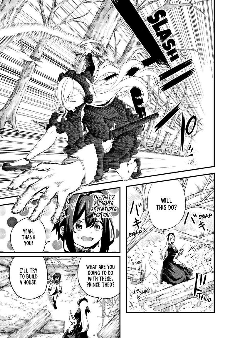 Tsuihou Sareta Tensei Ouji Auto Craft Skill De Ryouchi O Bakusoku De Kaitakushi Saikyou No Mura O Tsukutte Shimau Saikyou Crafting Skill De Hajimeru Rakuraku Ryouchi Kaitaku Slow Life Chapter 1b Page 3